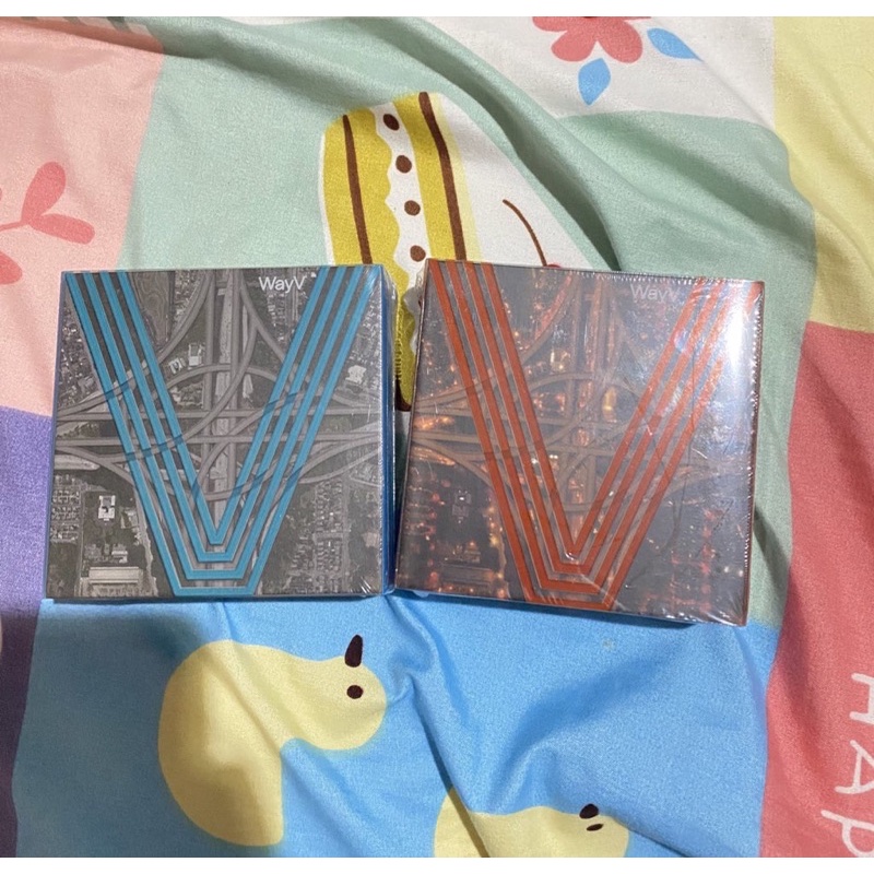 ALBUM WAYV KIHNO KICK BACK STRANGER HITCHIKER SEALED