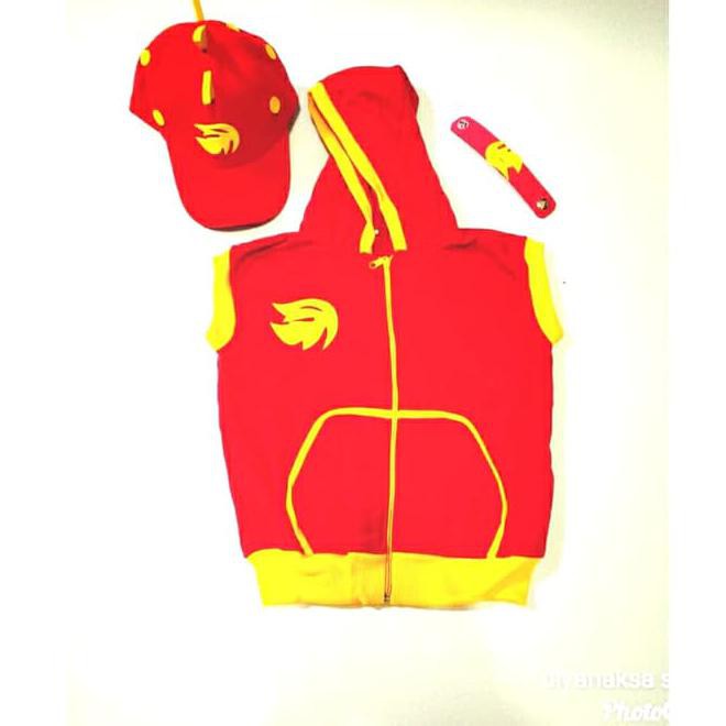 BOBOIBOY API TOPI DAN ROMPI BOBOBOY