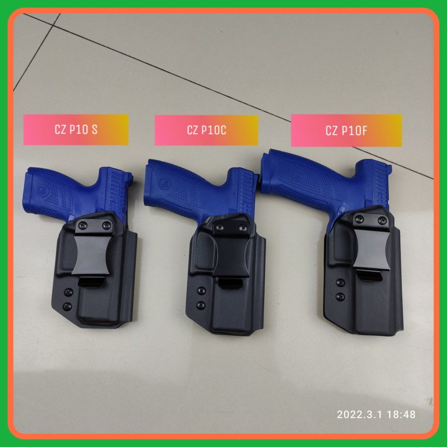 KYDEX HOLSTER CZ P10S P10C P10F p10 s cz p10 c