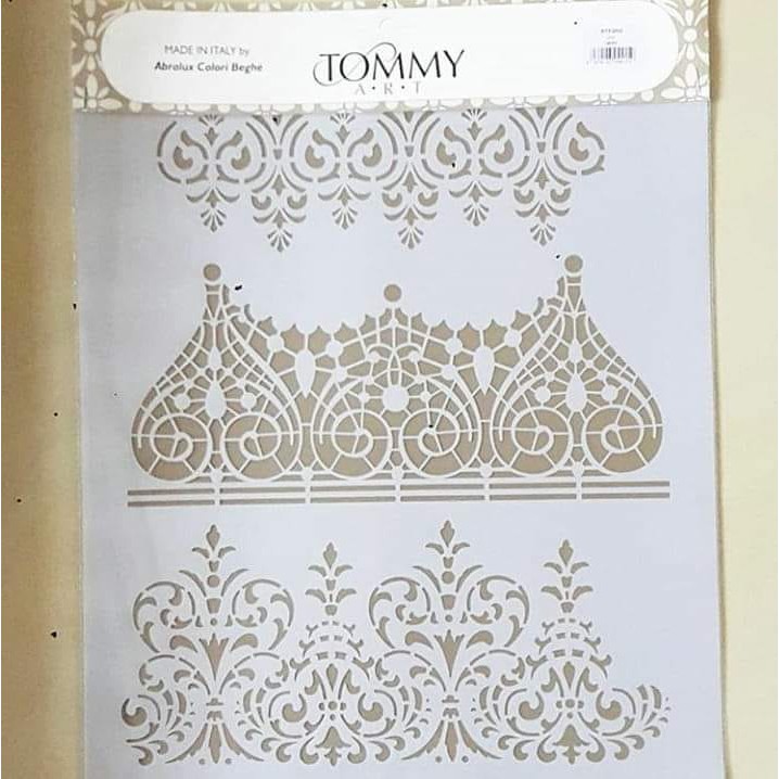 TOMMY ART Stencil size 34x40cm Code 4