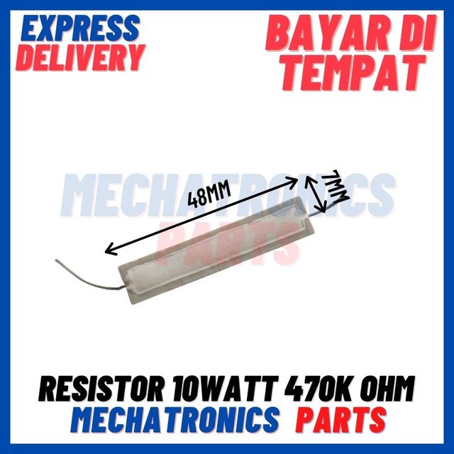 [PAS-9562] RESISTOR 10WATT 470K OHM