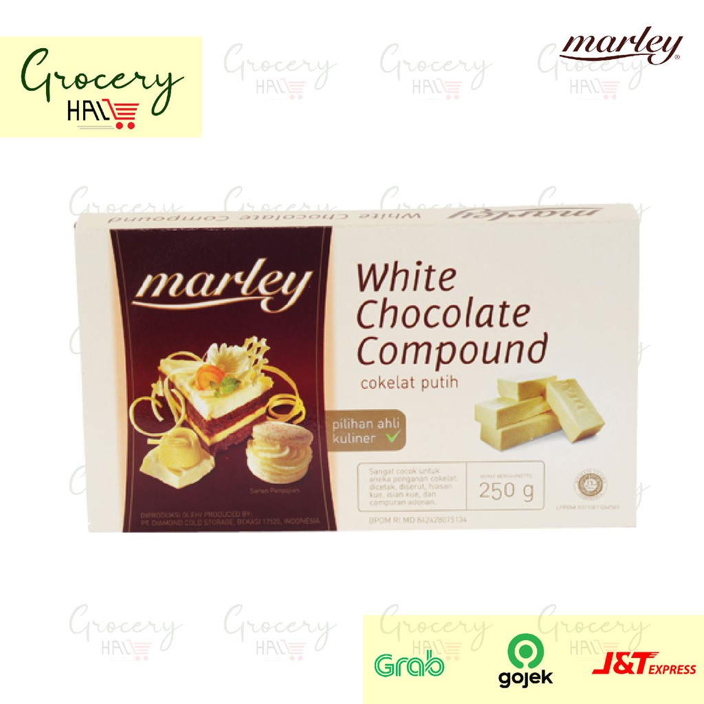 

MARLEY WHITE CHOCOLATE COMPOUND 250 GR