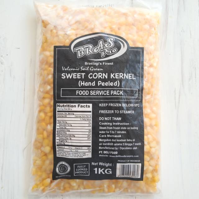 

Jagung Pipil Bras Pro / Sweet Corn 1Kg