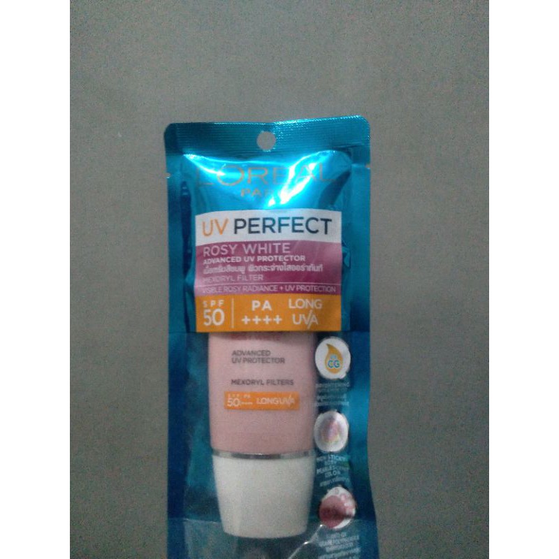 NEW Loreal Sunscreen UV Perfect Rosy White 30ml