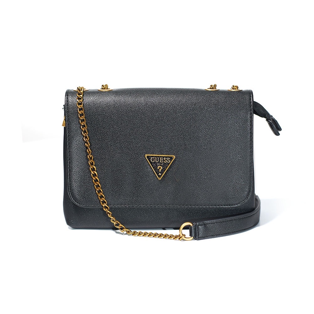 (PGBAGS) TAS BAHU WANITA GU355 DOUBLE POCKET FLAP CHAIN SHOULDER BAG FASHION IMPORT PREMIUM #198690