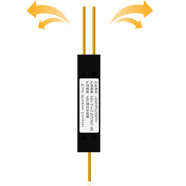 Fiber optic splitter splitter box 1 point 2 fiber optic line splitter splice box pull-taper optical