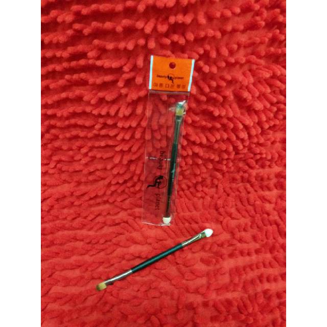 KUAS EYESHADOW BEAUTY PLANET 2IN1