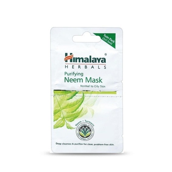 ✿ MADAME ✿ HIMALAYA PURIFYING NEEM MASK TWIN PACK - SACHET NEEM MASK 2X8 ML BPOM