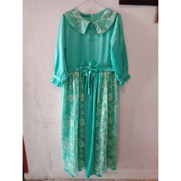 gamis pesta preloved