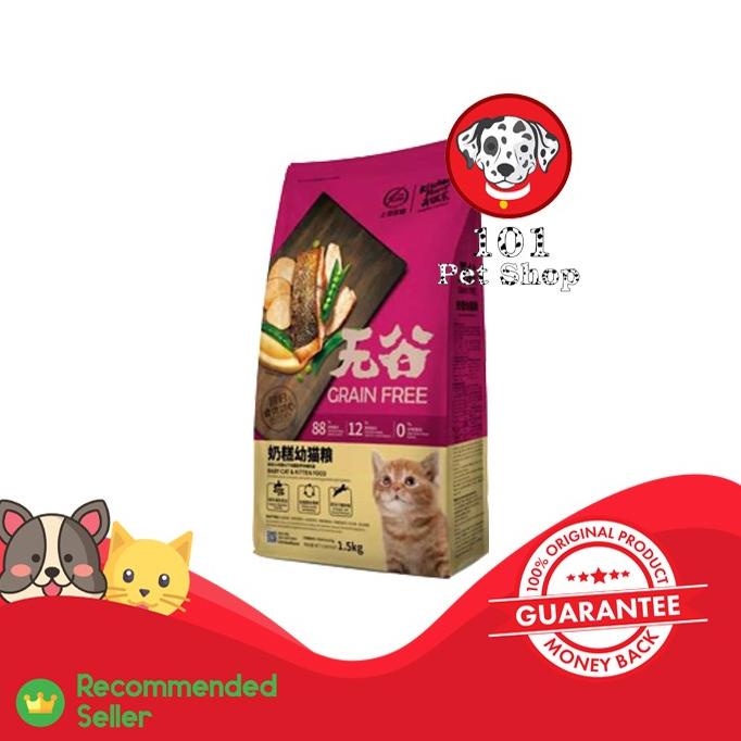 

Makanan Kucing Kitchen Flavor Premium Baby And Kitten Cat Food 1.5Kg