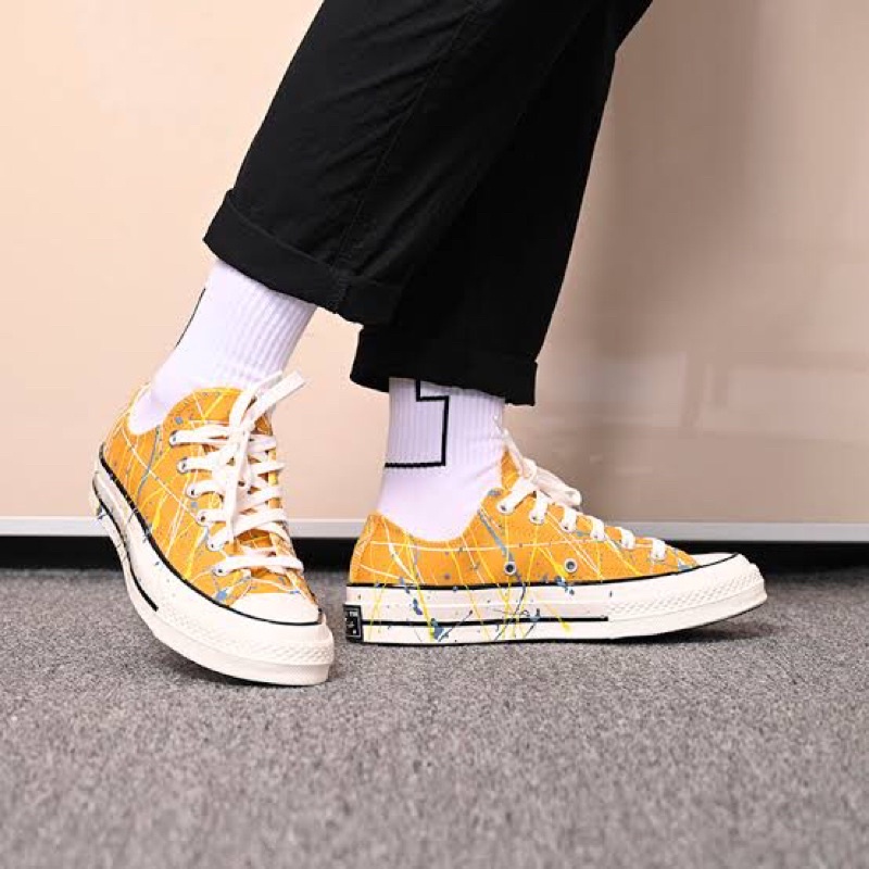 Converse 70s OX Sunflower Splatter Paint Original