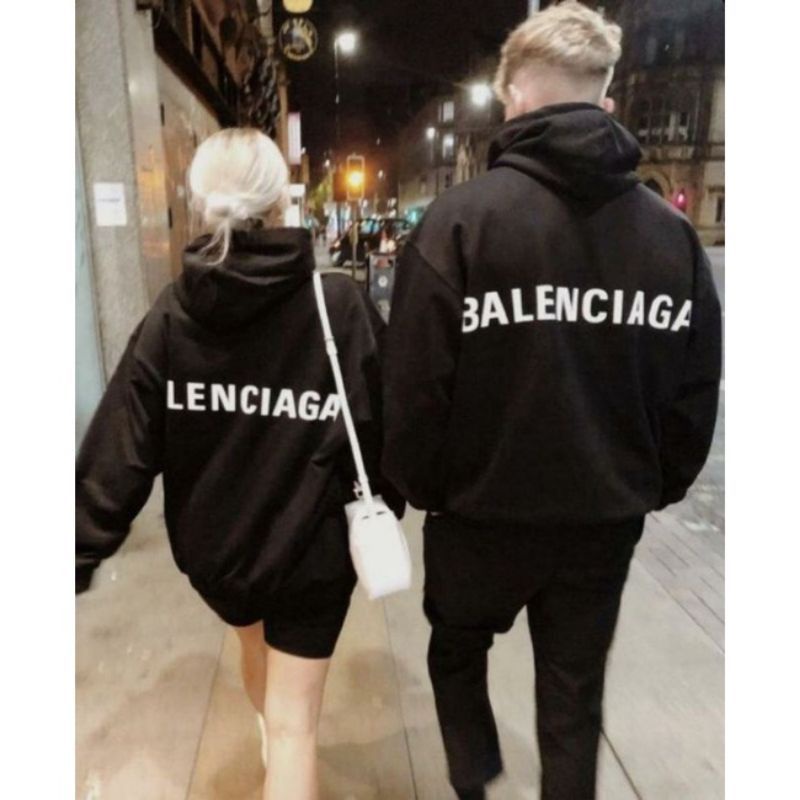 SIZE S-5XL JAKET HOODIE BALENCIAGA UNISEX PRIA WANITA S M L XL 2XL 3XL 4XL 5XL