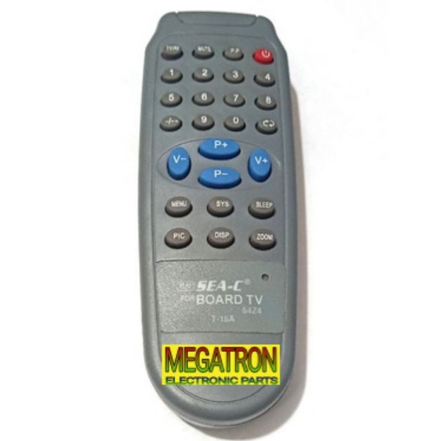 Remote Mesin Tv China Wansonic 54Z4 {Termasuk Baterai}