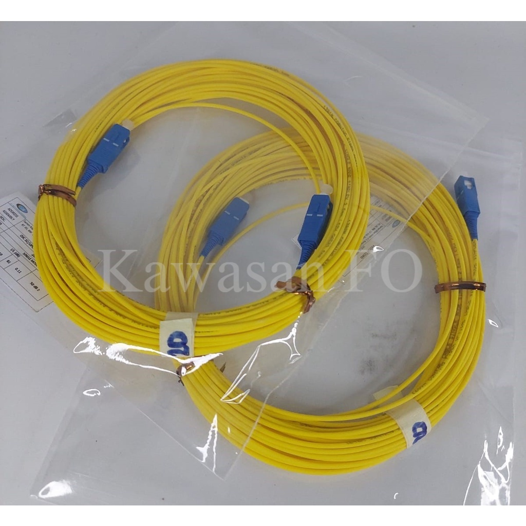 Patchord / Patchcord SC-SC UPC 20 Meter 2mm Simplex FTTH