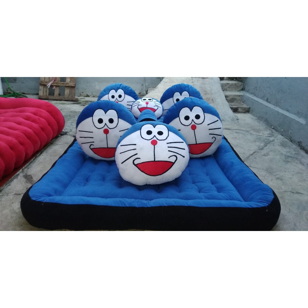 PREMIUM  Kasur gender Karakter 200x180x20 cm bantal 5 guling 1