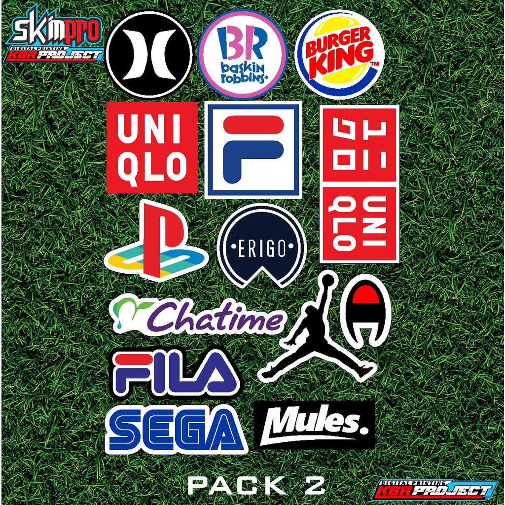 

STICKER PACK SKINPRO (COD) STICKER PACK MURAH - KODE PACK 2 DISTRO BRAND SUDAH POTONGAN PRINCUT ANTI GORES