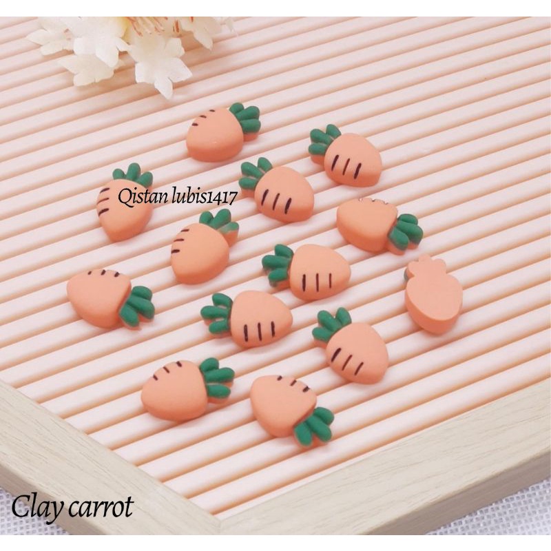 Clay carrot