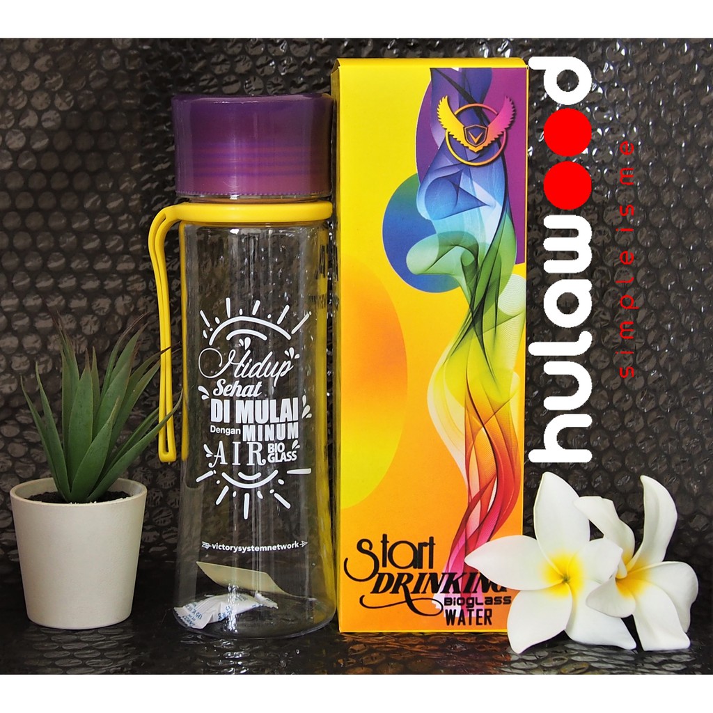 Tumbler Biomini 600ml Botol Bioglass Mini 600ml Botol Biomini 600ml(Plus Box + Free sticker)