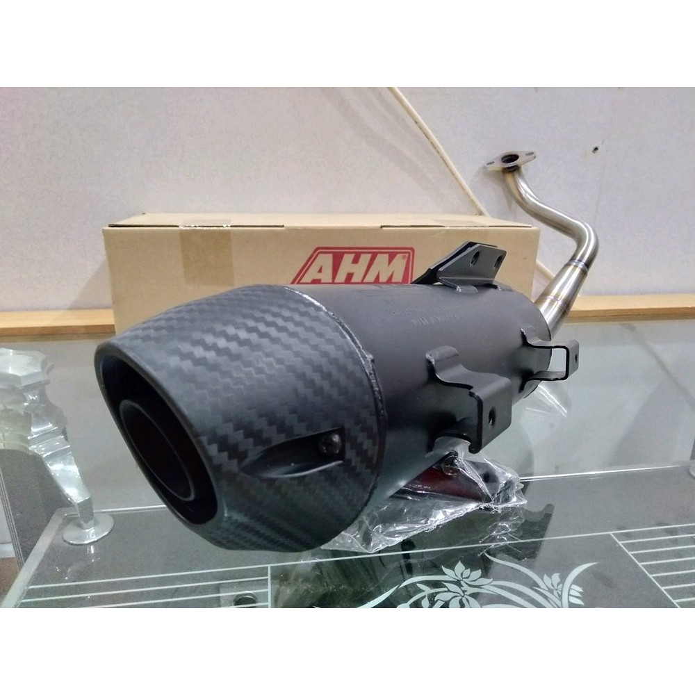 Knalpot Racing AHM Beat Vario Scoopy Spacy tipe standar racing