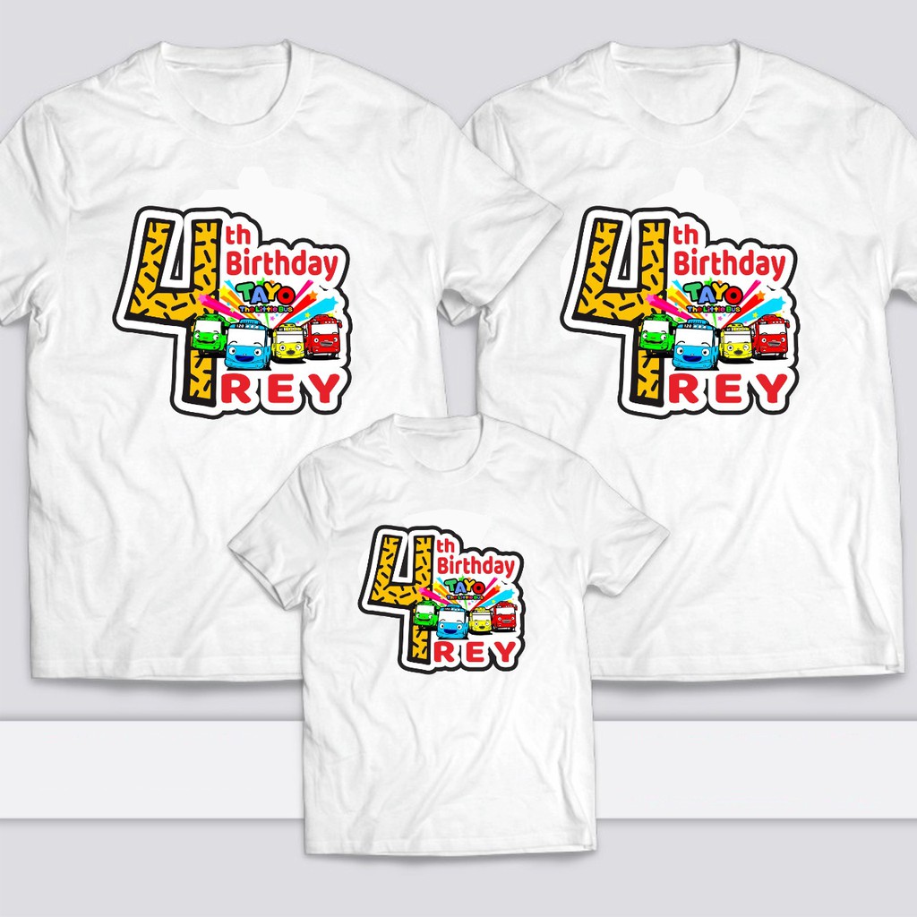 hey tayo kaos custom family birthday couple gathering