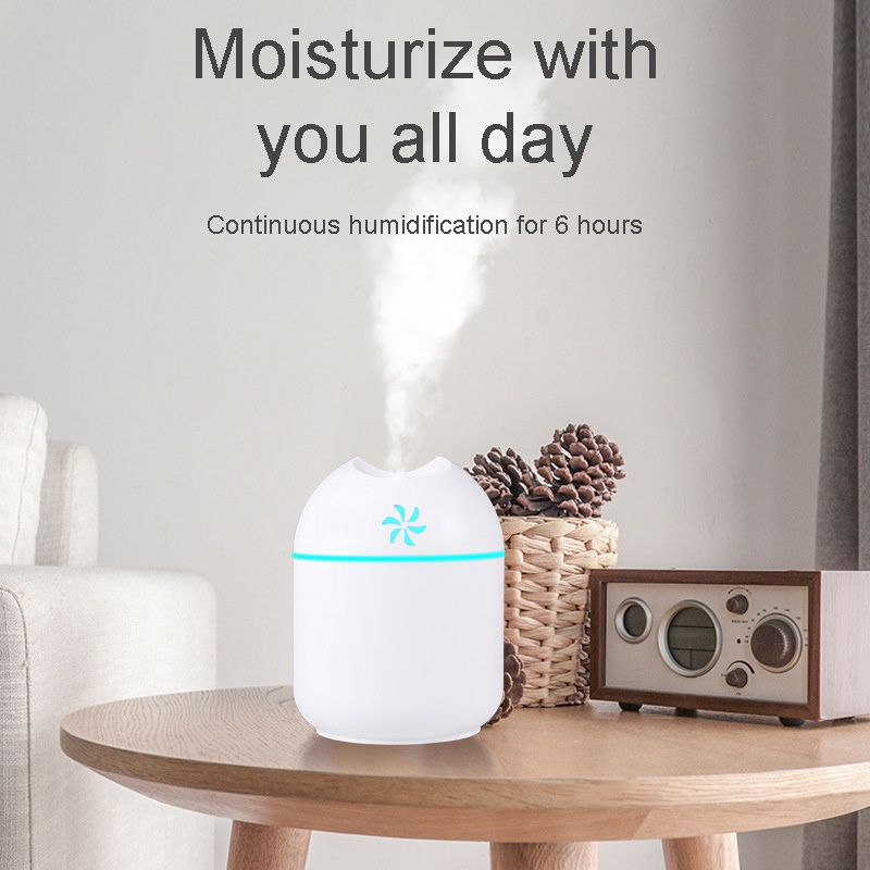 【COD】Kualitas Tinggi Humidifier Diffuser Aromaterapi Ultrasonik Ukuran Kecil Untuk Mobil/Rumah