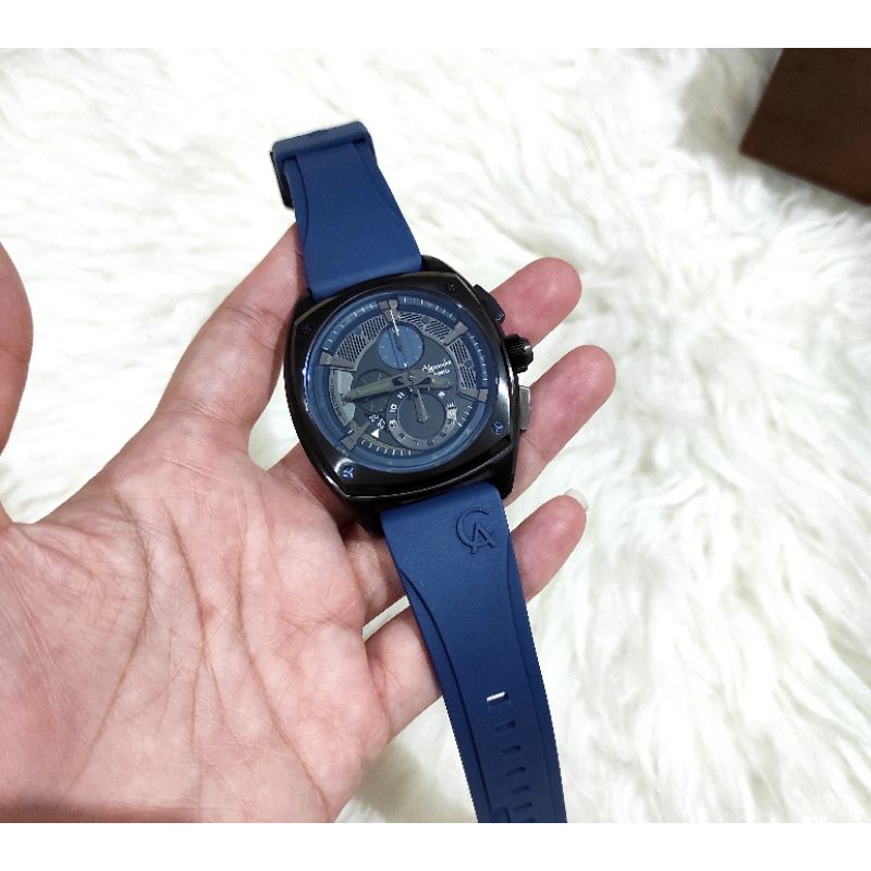 JAM TANGAN ALEXANDRE CHRISTIE AC 6591 NAVY / AC6591