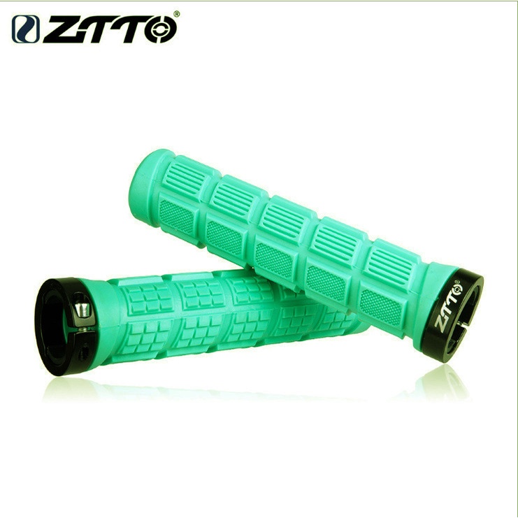 Handgrip ZTTO single Lock rubber pegangan stang sepeda mtb model Ergon