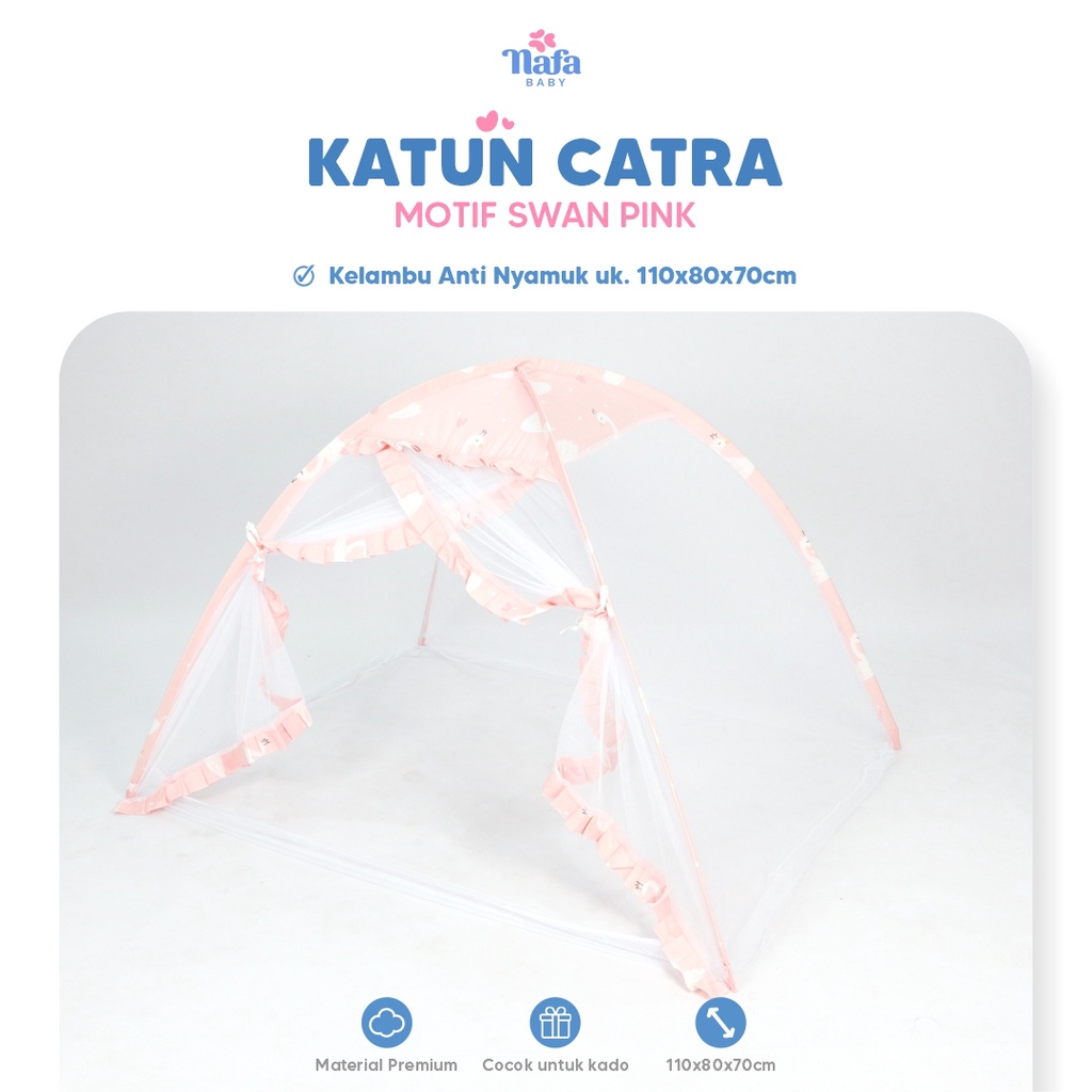 NAFA BABY - Kelambu Tenda Bayi | Kelambu Tidur | Kelambu Bayi Lipat | Kelambu Anti Nyamuk Motif