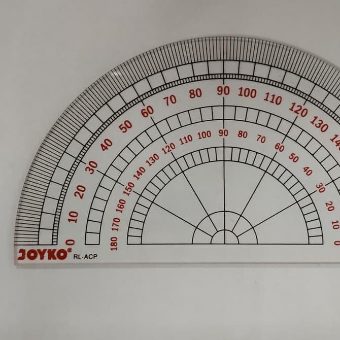 

BUSUR PENGGARIS/PROTRACTOR AKRILIK ANTI PATAH TERLARIS