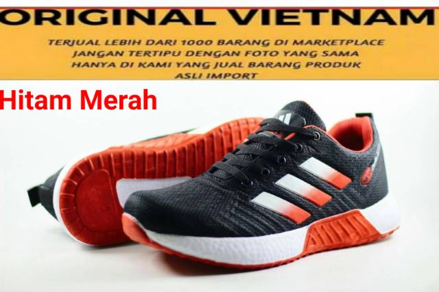 Sepatu Olahraga Sneakers Adidas Pria Import Vietnam