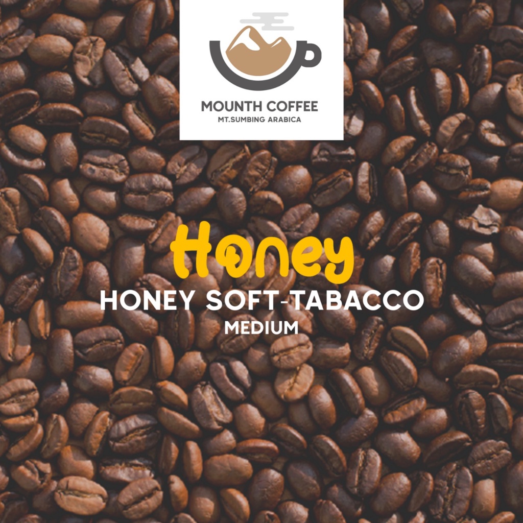 

KOPI ARABIKA Mt Sumbing Temanggung - Biji sangrai - Honey proses