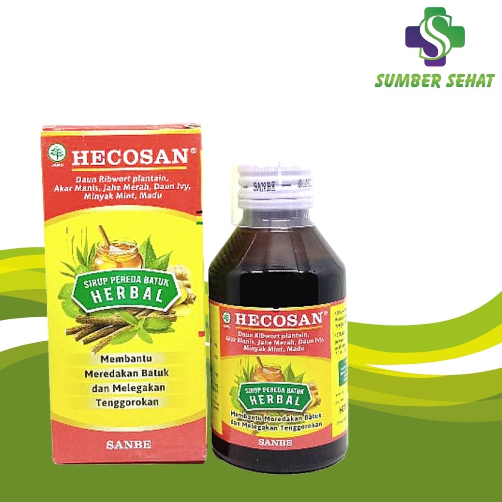 HECOSAN HERBAL COUGH SYRUP 120 ML