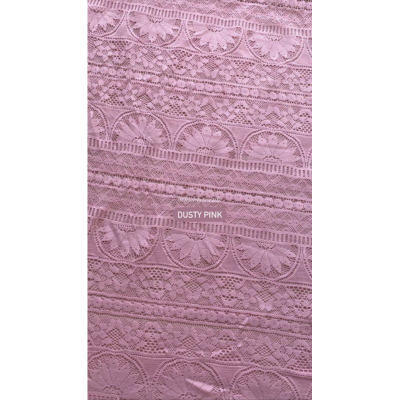 Kain Kebaya Brokat Kain Brukat Salur Sunset