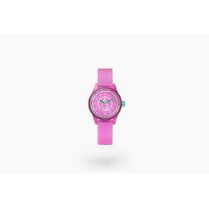 jam tangan wanita pink simple QQ solar RP01J011Y ori tenaga matahari