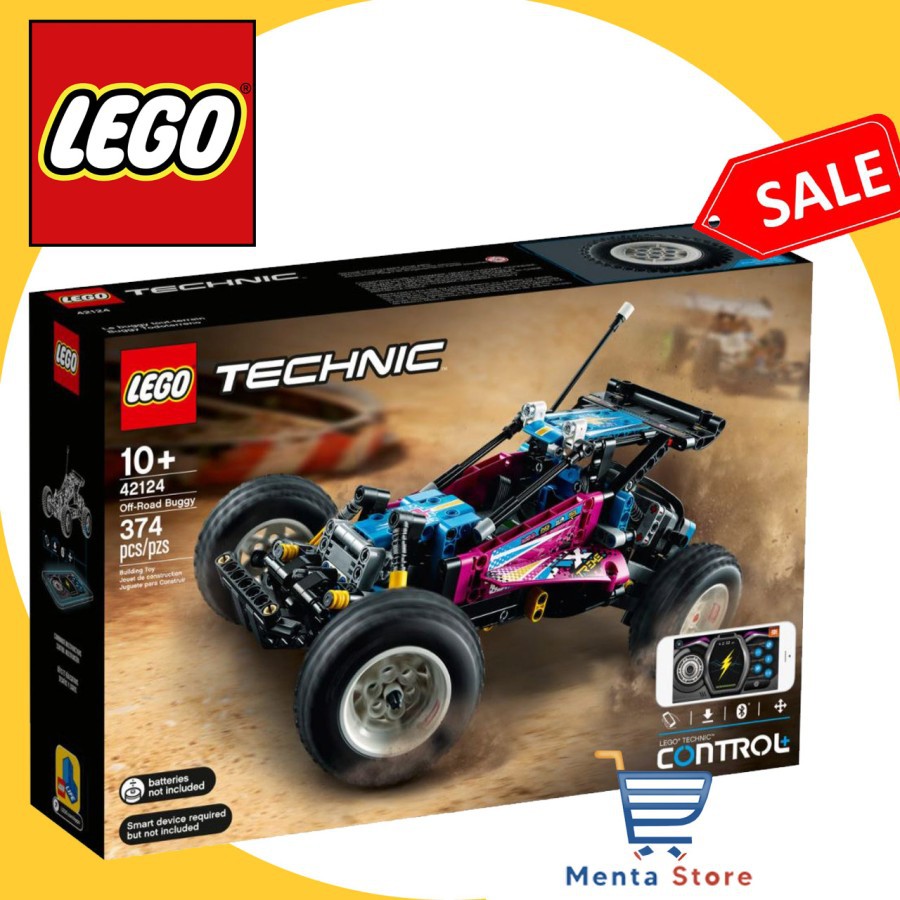 LEGO Technic 42124 Off-Road Buggy Remote Control App Engineering Way