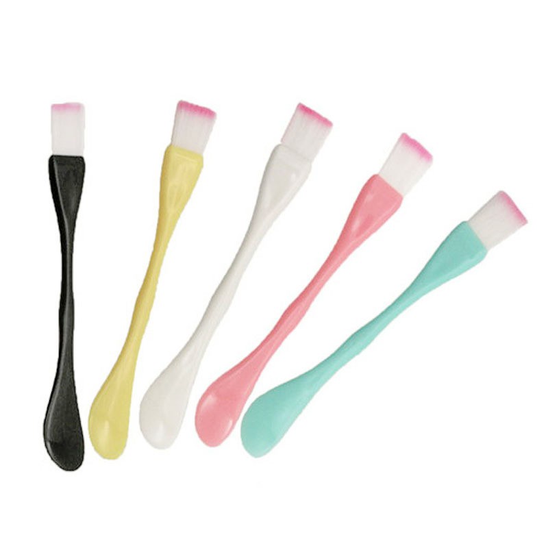 Kuas Masker 2in1 Spatula 2 Fungsi - Kuas Masker Bolak Balik 2 Sisi