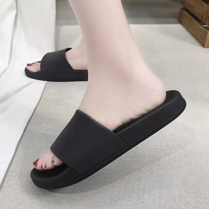 SANDAL KARET WANITA PRIA COUPLE POLOS 36-43