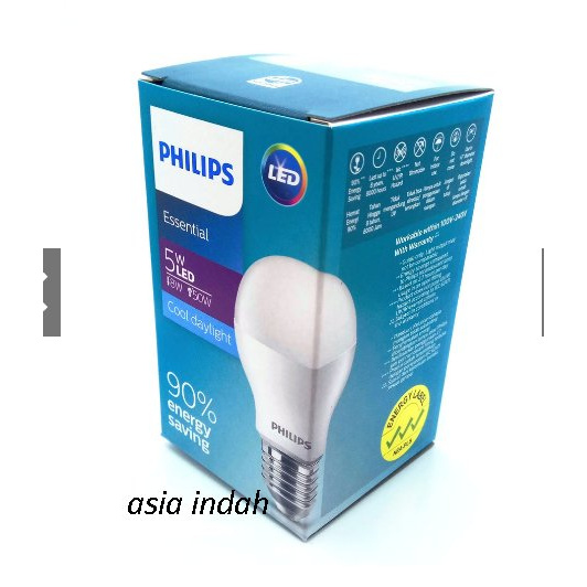 Promo Lampu Led Essential Philips 5 Watt Murah