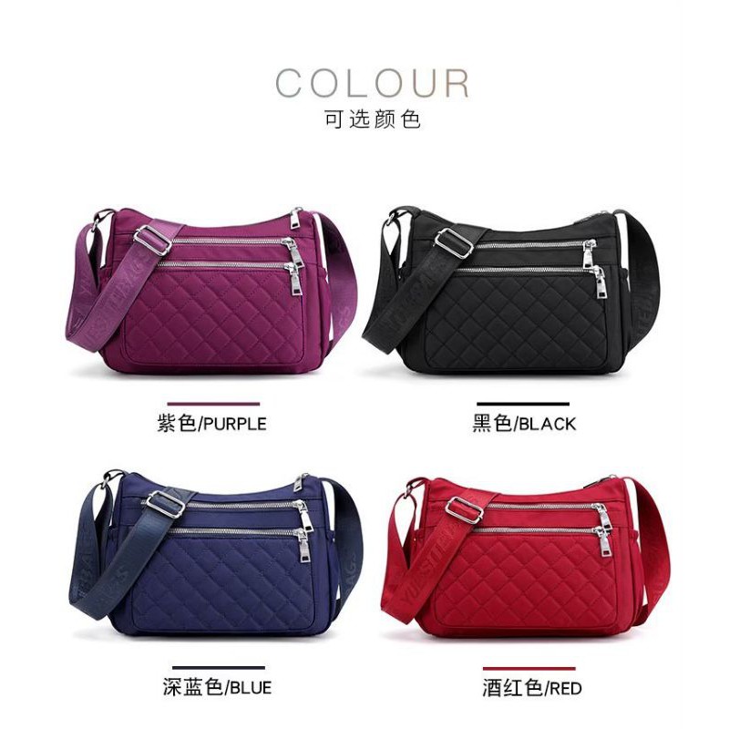 Tas selempang wanita kipling jait