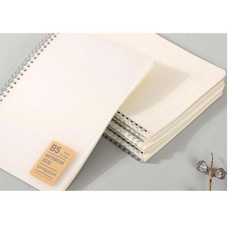 

[KODE PRBSH] Clear Cover Spiral Notebook [CREATIV]