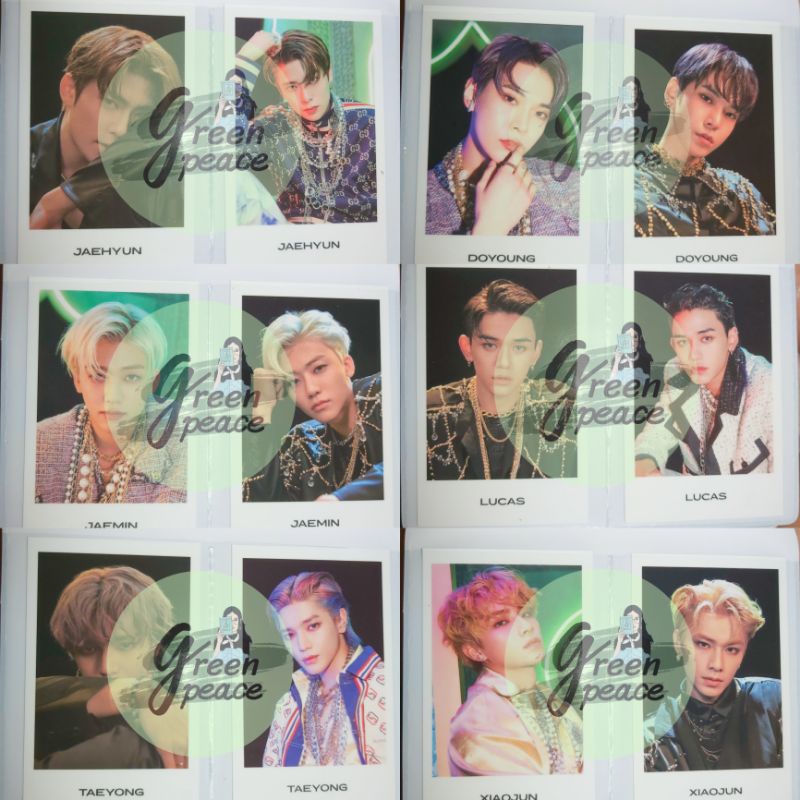 Mini Collection Book Make A Wish / MAW // Polaroid // Taeyong Jaehyun Doyoung Xiaojun Lucas Jaemin