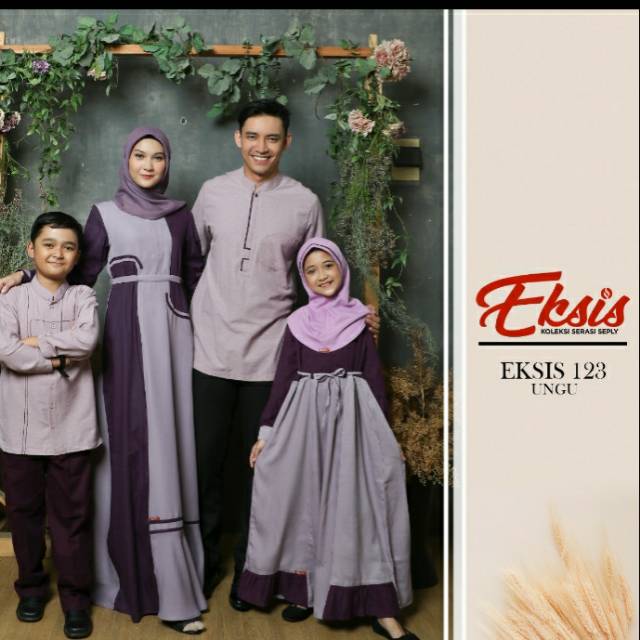 Sarimbit Eksis 123 ungu