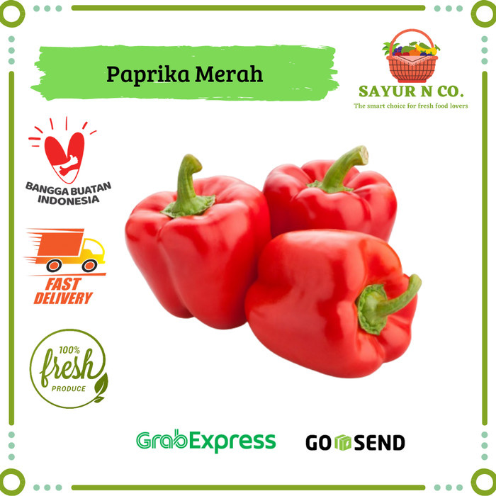 

Paprika Merah | Sayur N Co Bekasi