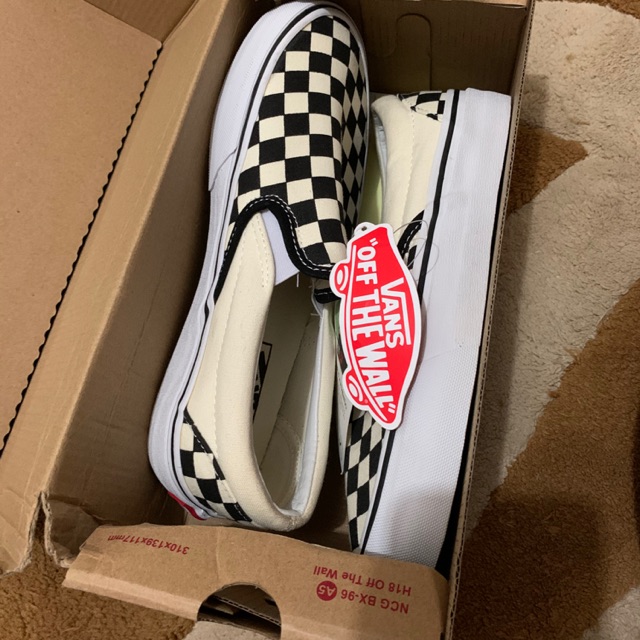 Sepatu vans ori checkerboard