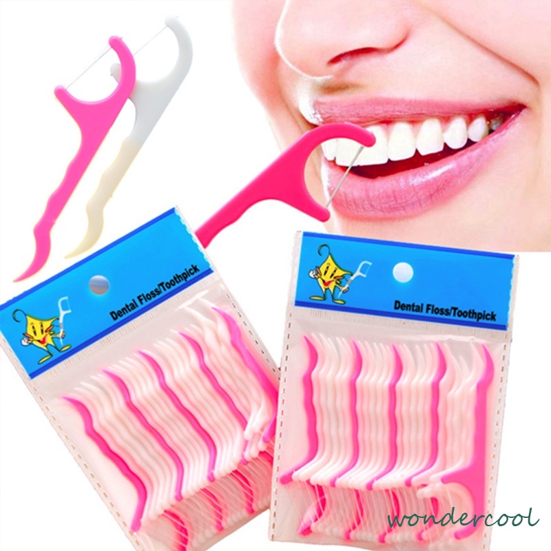 25pcs/set Benang Pembersih Gigi / Dental Floss-Won