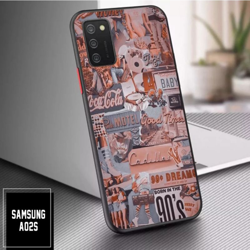 SHOWCASE CASE SAMSUNG A02S DESIGN AESTHETIC VIBES SERIES