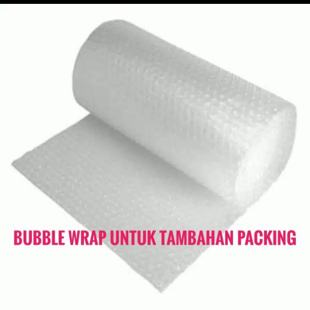 

BUBBLE WRAP tambahan packing bubble Plastik gelembung udara pembungkus barang