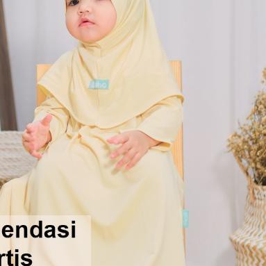 ✦ Gamis Anak lucu lebaran unik murah original baby syari simple umur 1 2 3 4 tahun trend bermerek ♫
