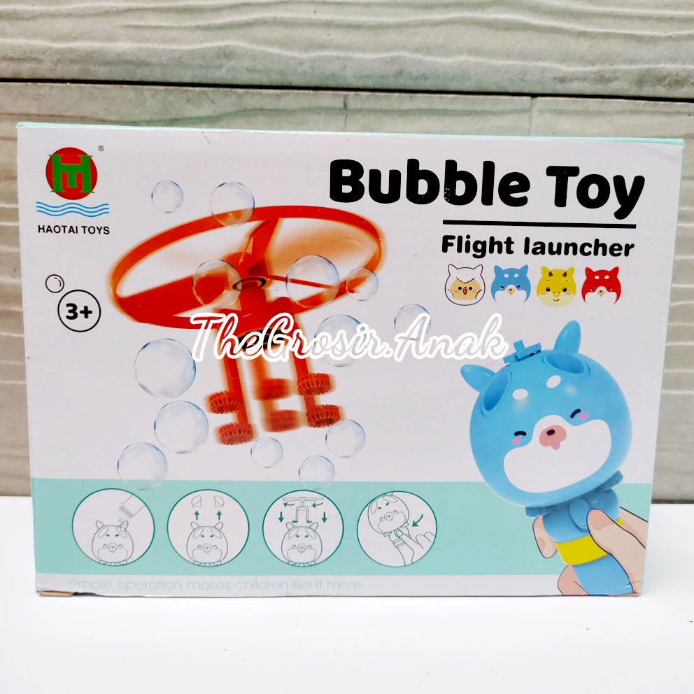 BUBBLE TOY FLIGHT LAUNCHER BALING TERBANG GELEMBUNG SABUN