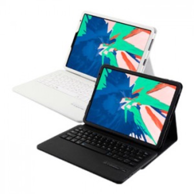 Removable Keyboard Leather Case Casing Cover for iPad Pro 12.9 3rd Gen 2018